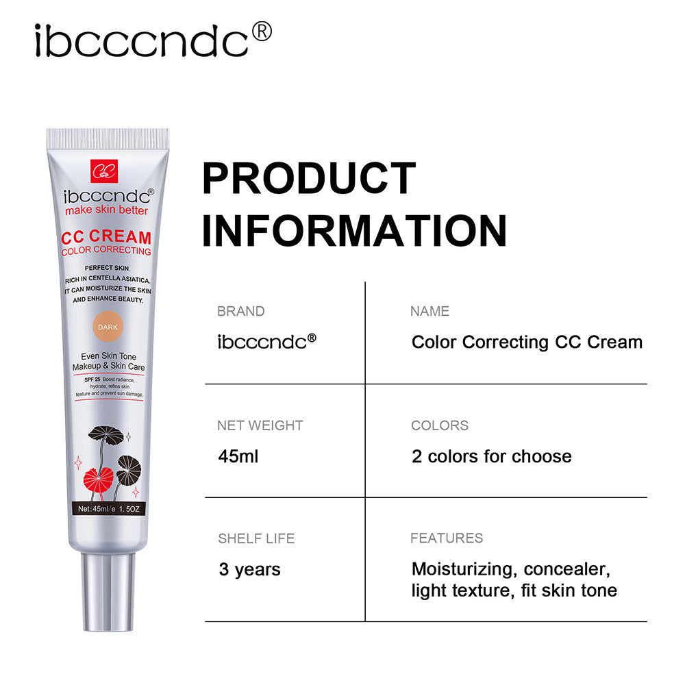Spot Correcting Moisturizing Cream Waterproof Makeup