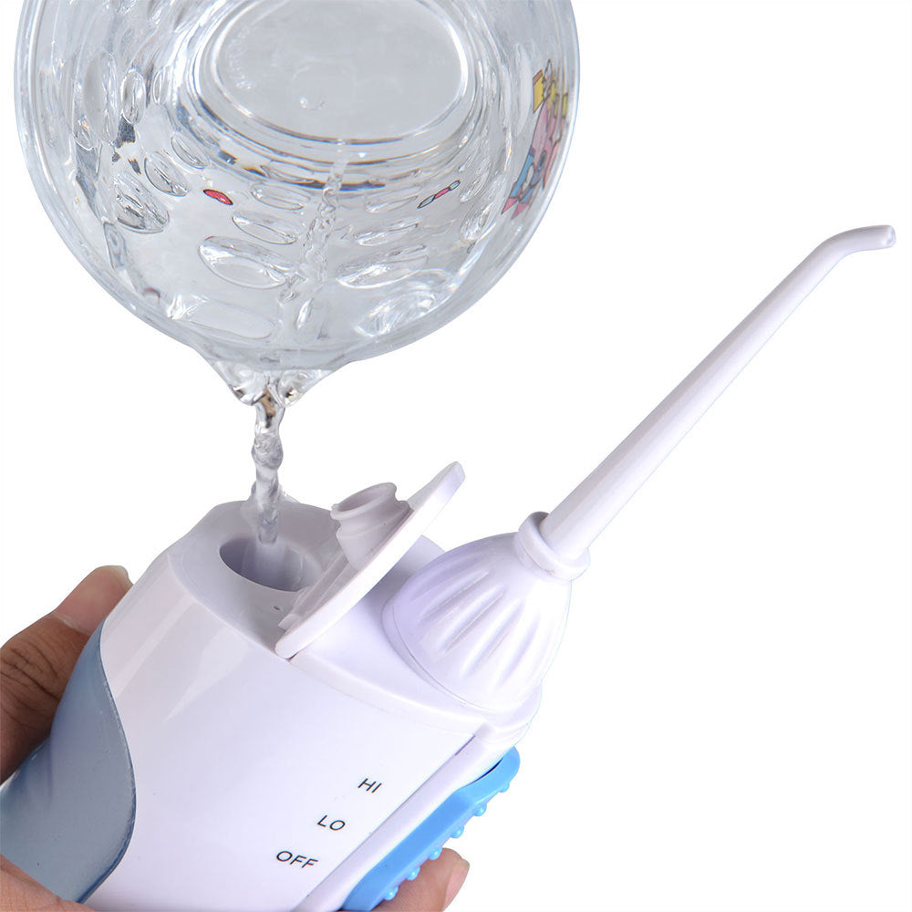 High pressure Oral Irrigator - Pulse Orthodontic Water Flosser, White