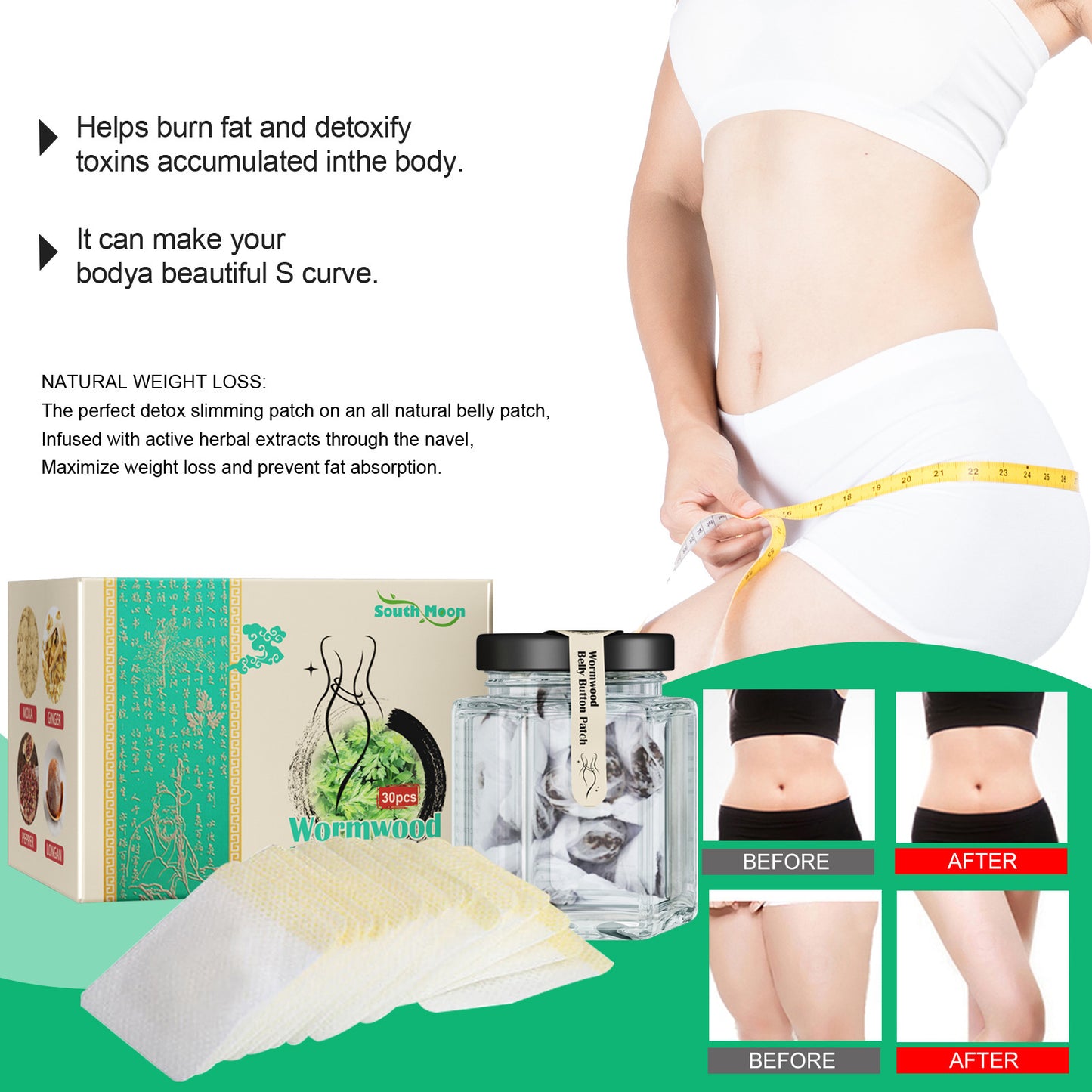 Abdominal Detox Weight Loss Patch