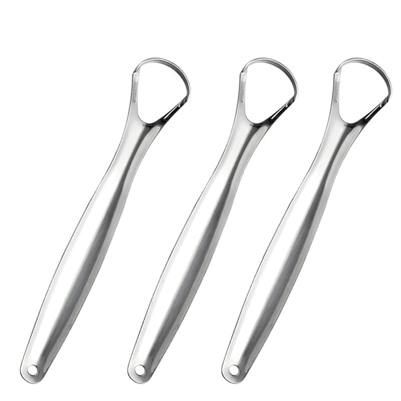 2 in 1 - Tongue scraper and U-Shaped Tongue scraper