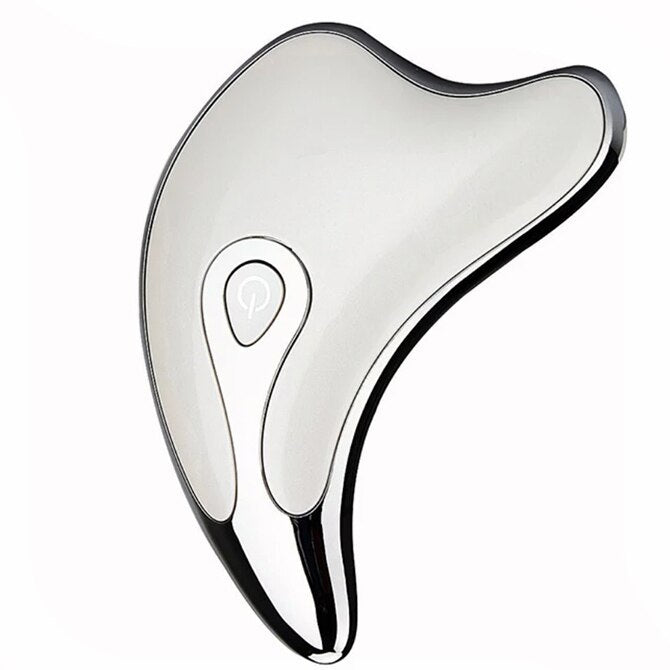 Scraper Facial Massager Face Lifting Slimming LED Light Microcurrent Skin Rejuvenation Electric Body Gouache Massage