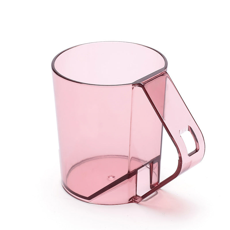 Household Simple Transparent Plastic Mouthwash Cup