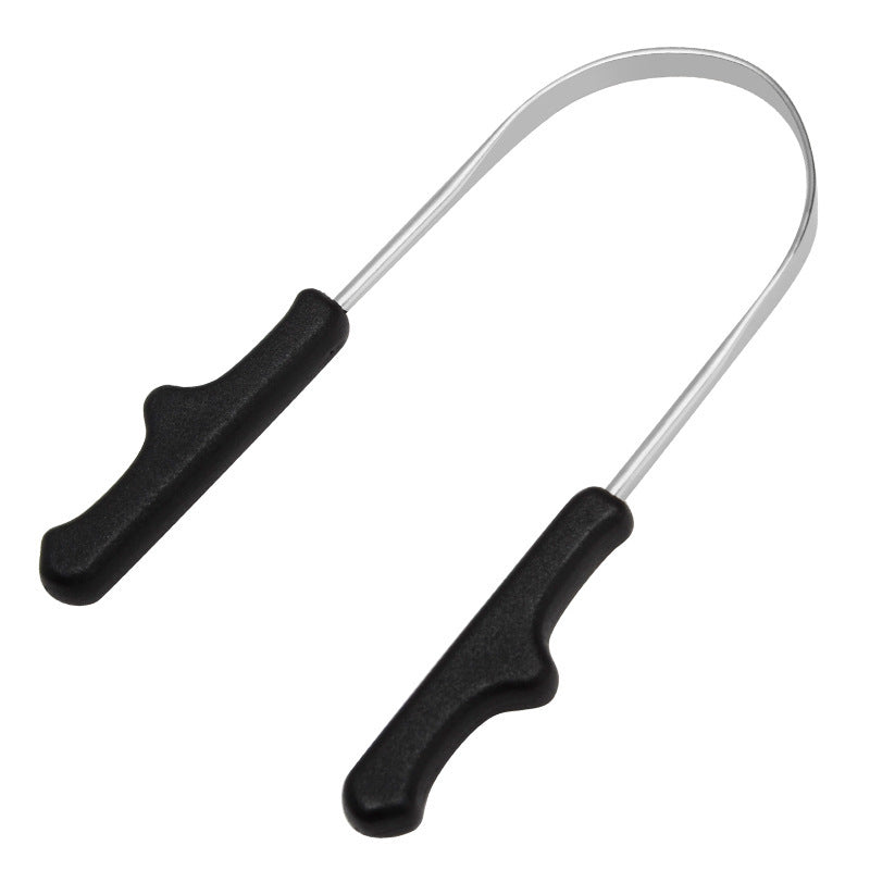 Stainless Steel U-Shaped Tongue Scraper