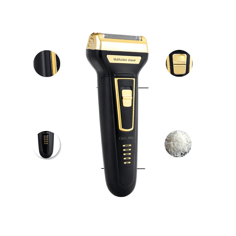 Electric Multi Use Professional Razor - Black/Gold