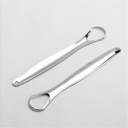 Portable Stainless Steel Tongue Scraper