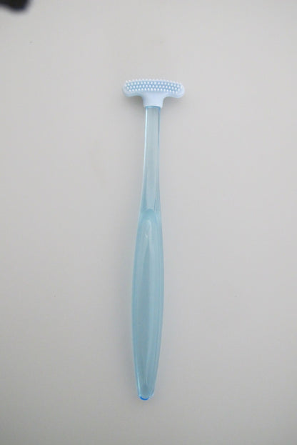 Tongue Scraper and Cleaner - Blue/Pink