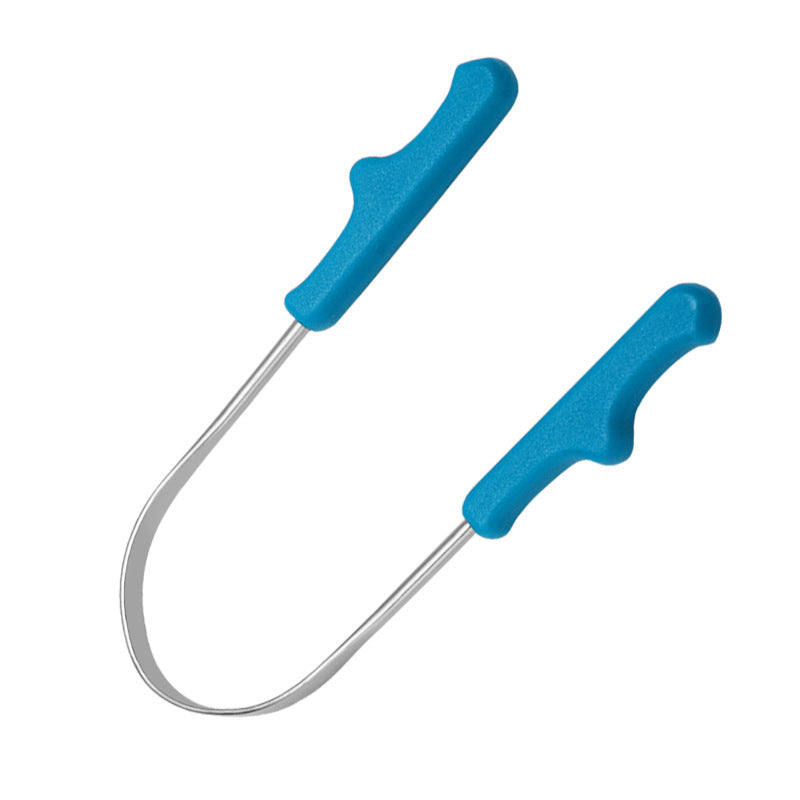 Stainless Steel U-Shaped Tongue Scraper