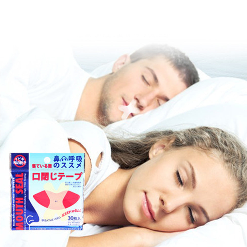 Anti Snoring Mouth Tape Sleep Strip Better Nose Breathing Improved Nighttime Sleeping