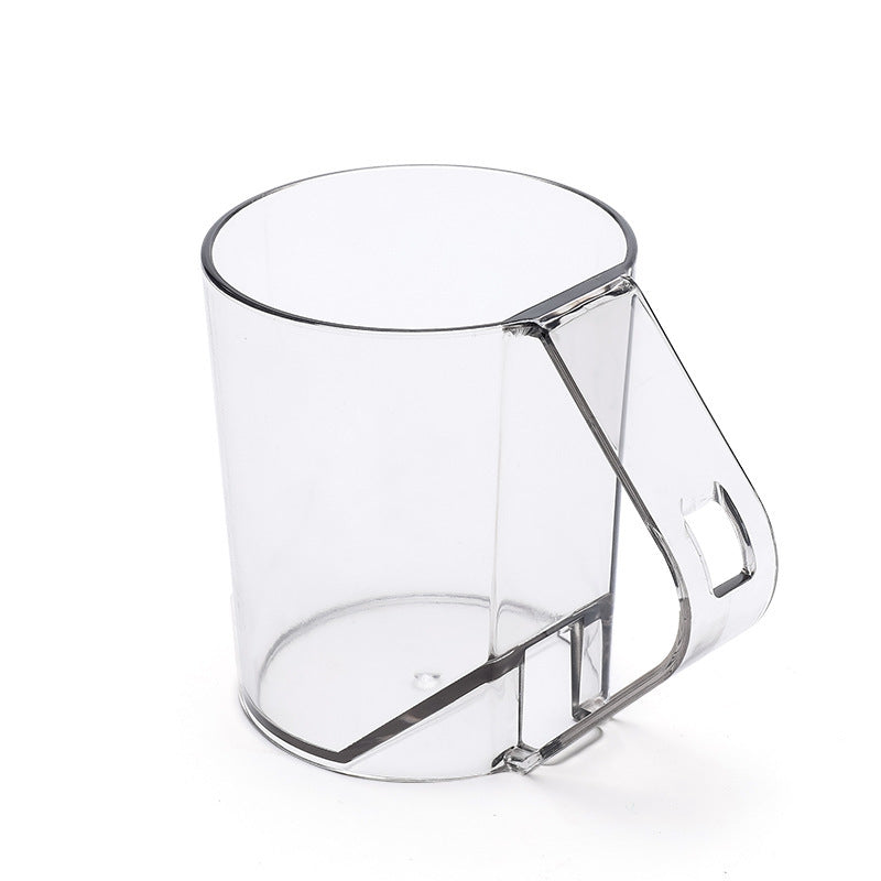 Household Simple Transparent Plastic Mouthwash Cup