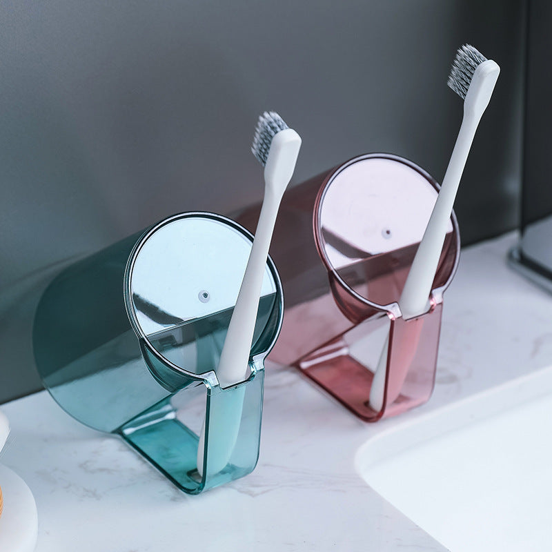 Household Simple Transparent Plastic Mouthwash Cup